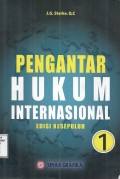 Pengantar Hukum Internasional 1